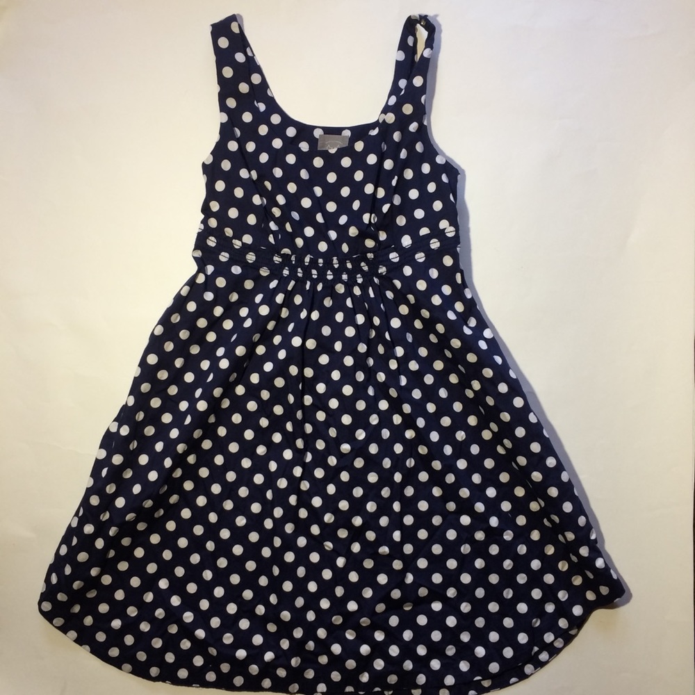 Anthropologie polka dot dress